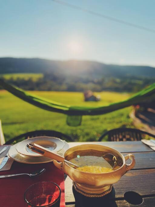 Polanka Beskid Niski Cute Cabin With Spectacular Views Hanczowa 외부 사진