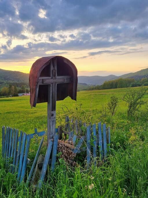 Polanka Beskid Niski Cute Cabin With Spectacular Views Hanczowa 외부 사진