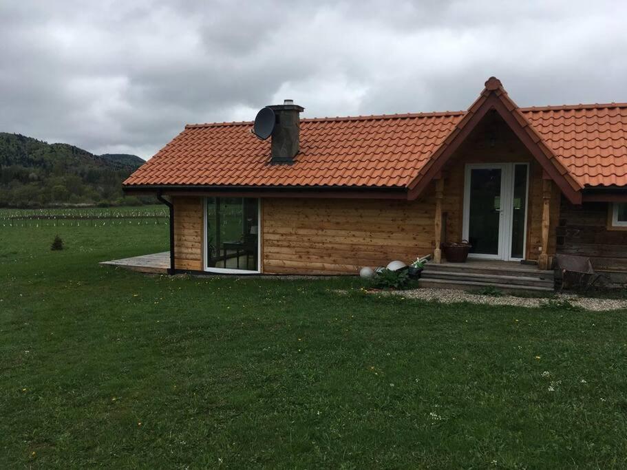 Polanka Beskid Niski Cute Cabin With Spectacular Views Hanczowa 외부 사진