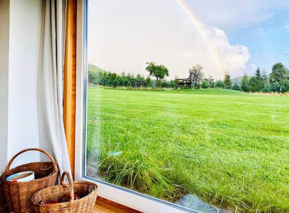Polanka Beskid Niski Cute Cabin With Spectacular Views Hanczowa 외부 사진